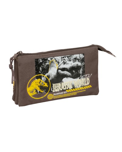 Bolso escolar portatodo safta triple jurassic world 120x220x30 mm