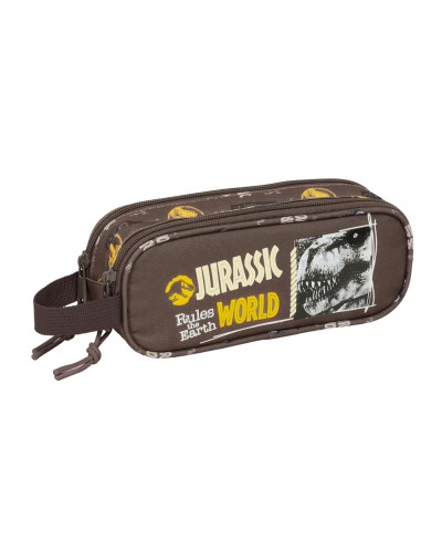 Bolso escolar portatodo safta doble jurassic world 80x210x60 mm