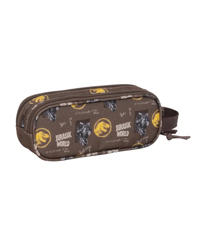 Bolso escolar portatodo safta doble jurassic world 80x210x60 mm