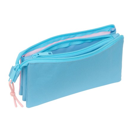 Bolso escolar portatodo safta triple cremallera jessie 120x220x30 mm