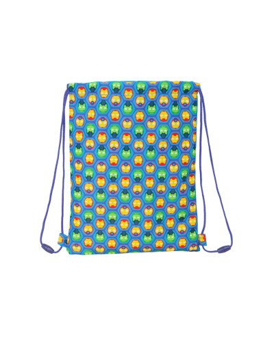 Saco plano safta junior iron man 340x260x10 mm