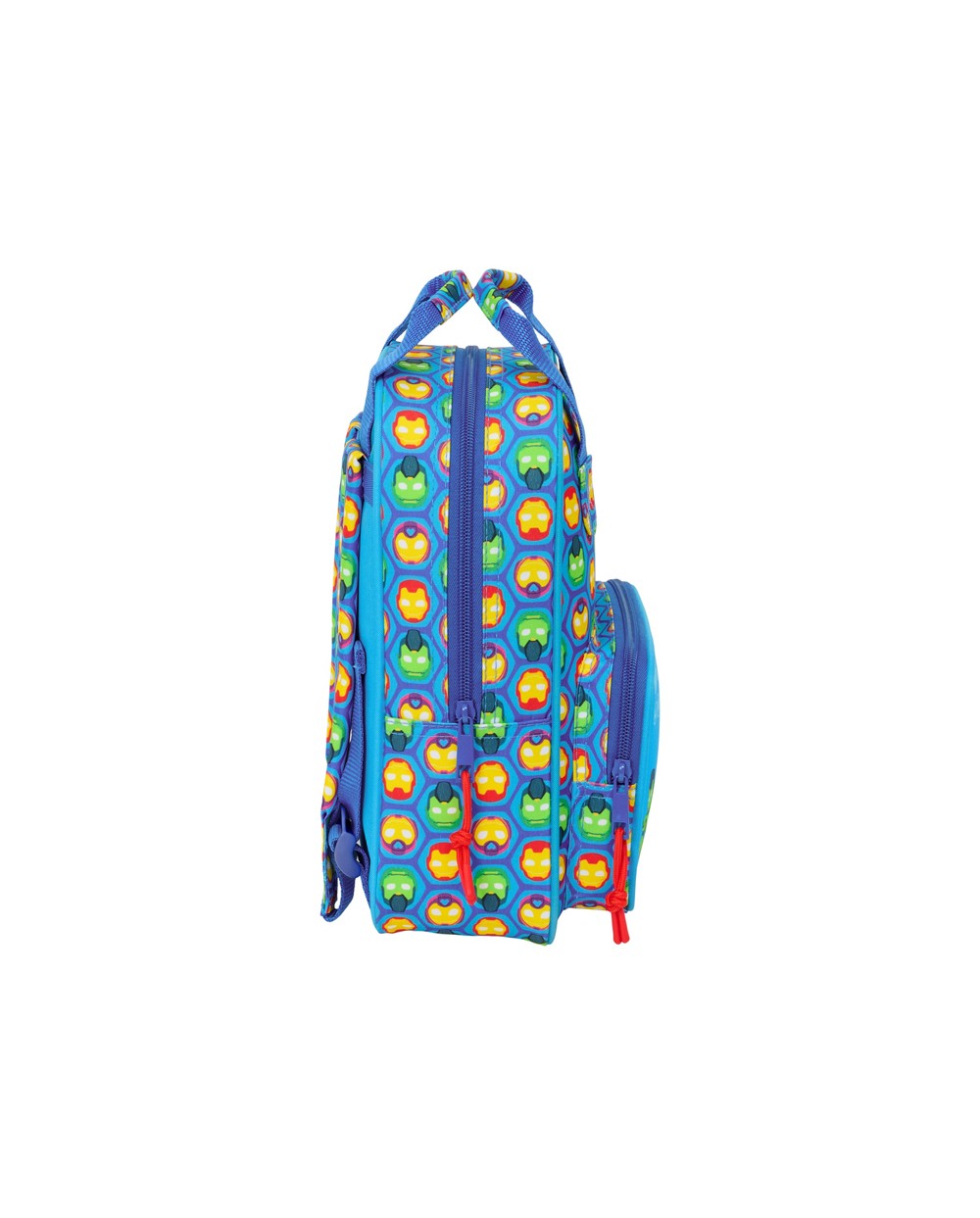 Mochila safta infantil con asas iron man 280x200x80 mm