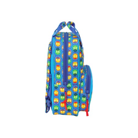 Mochila safta infantil con asas iron man 280x200x80 mm