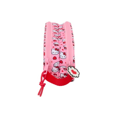 Bolso escolar portatodo safta doble hello kitty 80x210x60 mm