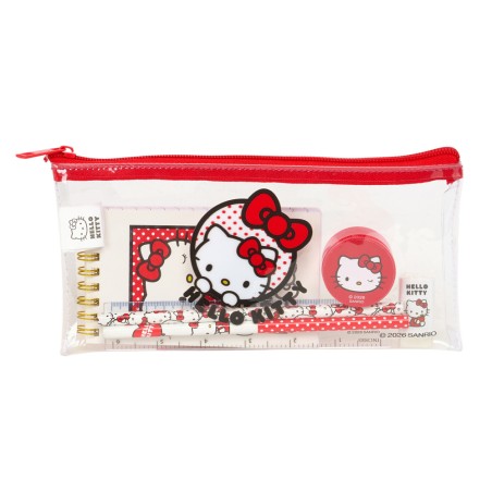 Bolso escolar portatodo safta actividades hello kitty 105x225x10 mm