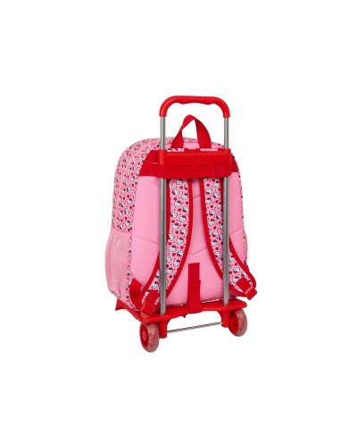 Mochila 185 safta con carro 705 hello kitty 340x260x110 mm