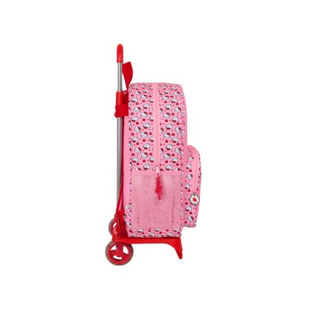 Mochila 185 safta con carro 705 hello kitty 340x260x110 mm