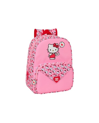 Mochila 180 safta con carro 905 hello kitty 420x330x140 mm