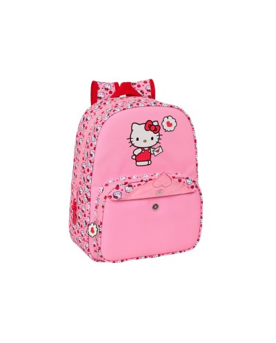 Mochila 180 safta con carro 905 hello kitty 420x330x140 mm