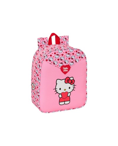 Mochila safta guarderia adaptable a carro hello kitty 270x220x100 mm