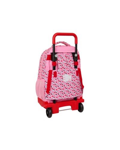 Mochila safta grande con ruedas compact extraible hello kitty 450x330x220 mm