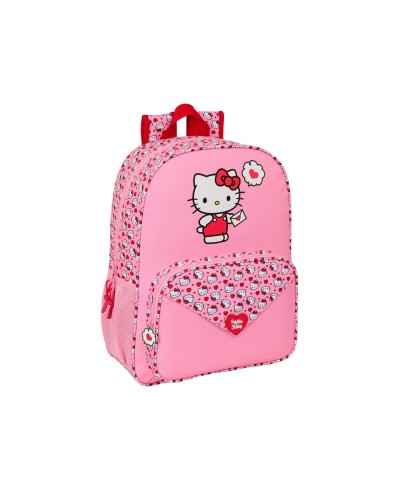 Mochila safta adaptable a carro hello kitty 420x330x140 mm
