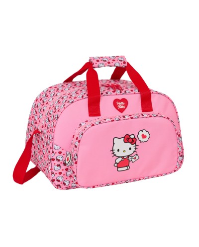 Bolsa de deporte safta hello kitty 240x400x230 mm