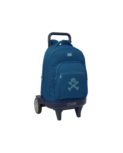 Mochila safta grande con ruedas compact evolution extraible harper neyer 450x330x220 mm