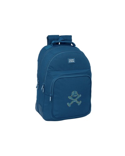 Mochila safta doble con cantoneras adaptable a carro harper neyer 420x320x150 mm