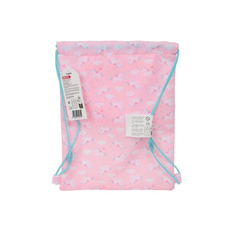 Saco plano safta junior glowlab kids 340x260x10 mm