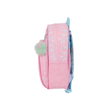 Mochila safta junior adaptable a carro glowlab kids 380x320x120 mm