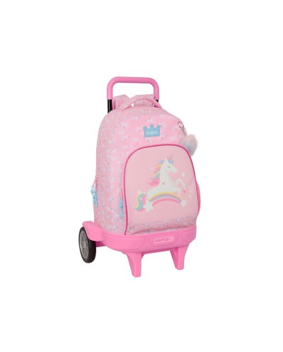 Mochila safta grande con ruedas compact evolution extraible glowlab kids 450x330x220 mm