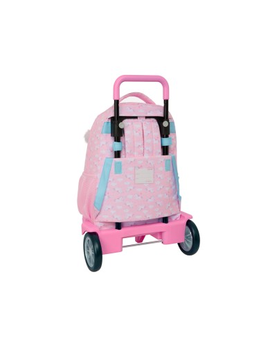 Mochila safta grande con ruedas compact evolution extraible glowlab kids 450x330x220 mm