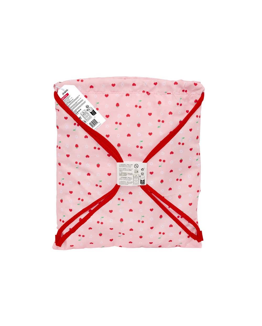 Saco plano safta glowlab frutitas 400x350x10 mm