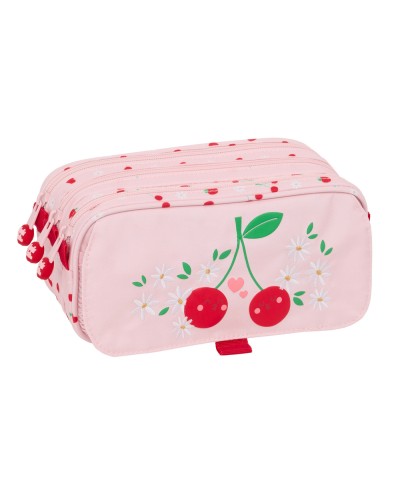 Bolso escolar portatodo safta triple bag glowlab frutitas 100x215x80 mm