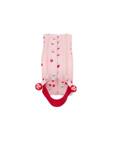 Bolso escolar portatodo safta doble glowlab frutitas 80x210x60 mm