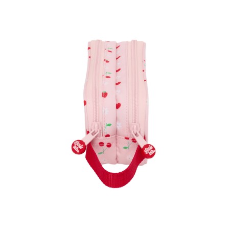 Bolso escolar portatodo safta doble glowlab frutitas 80x210x60 mm