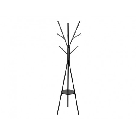 Perchero metalico maul avalon pie 9 colgadores color negro 1800x310 mm