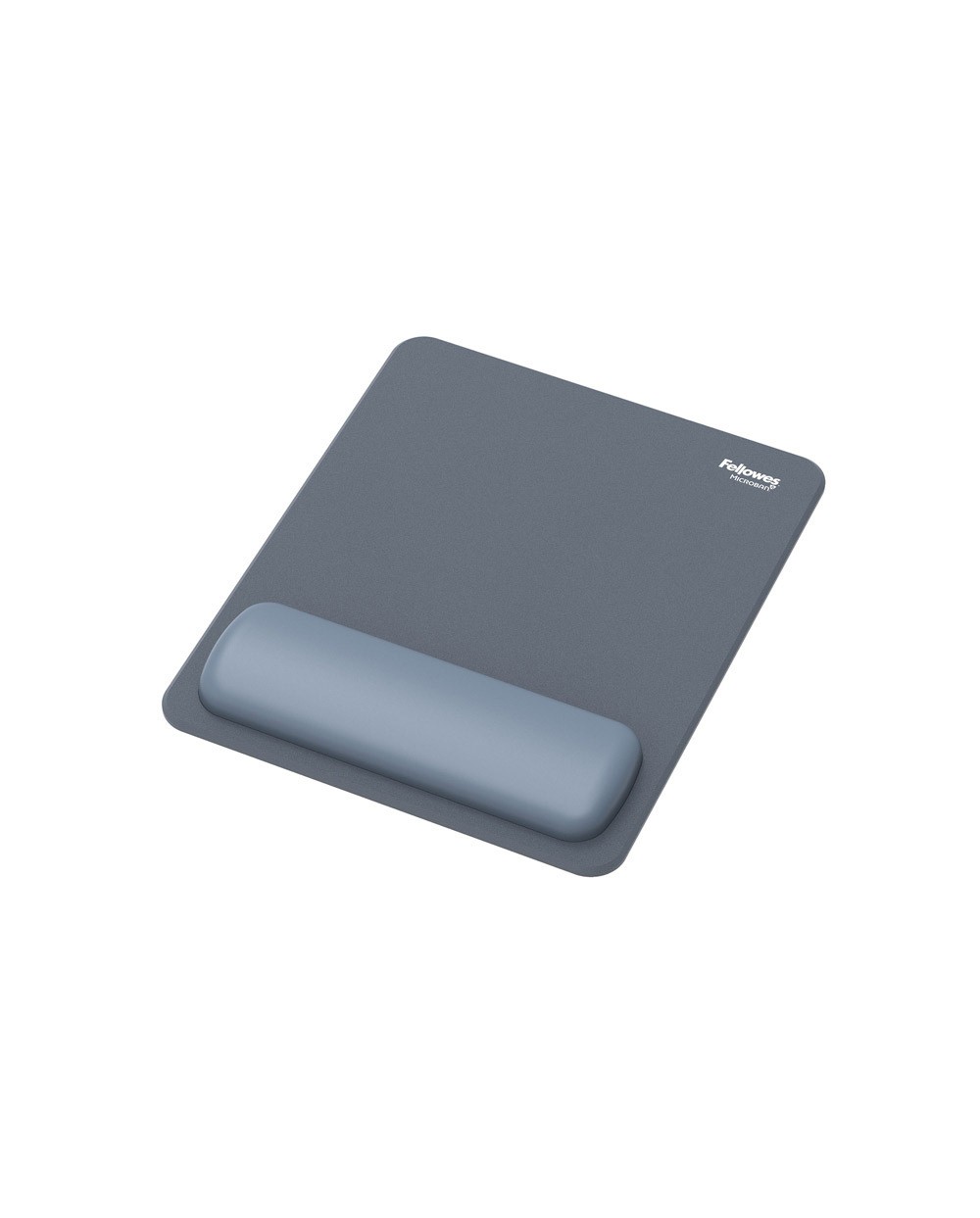 Alfombrilla para raton fellowes con reposamunecas breyta azul 250x210x25 mm