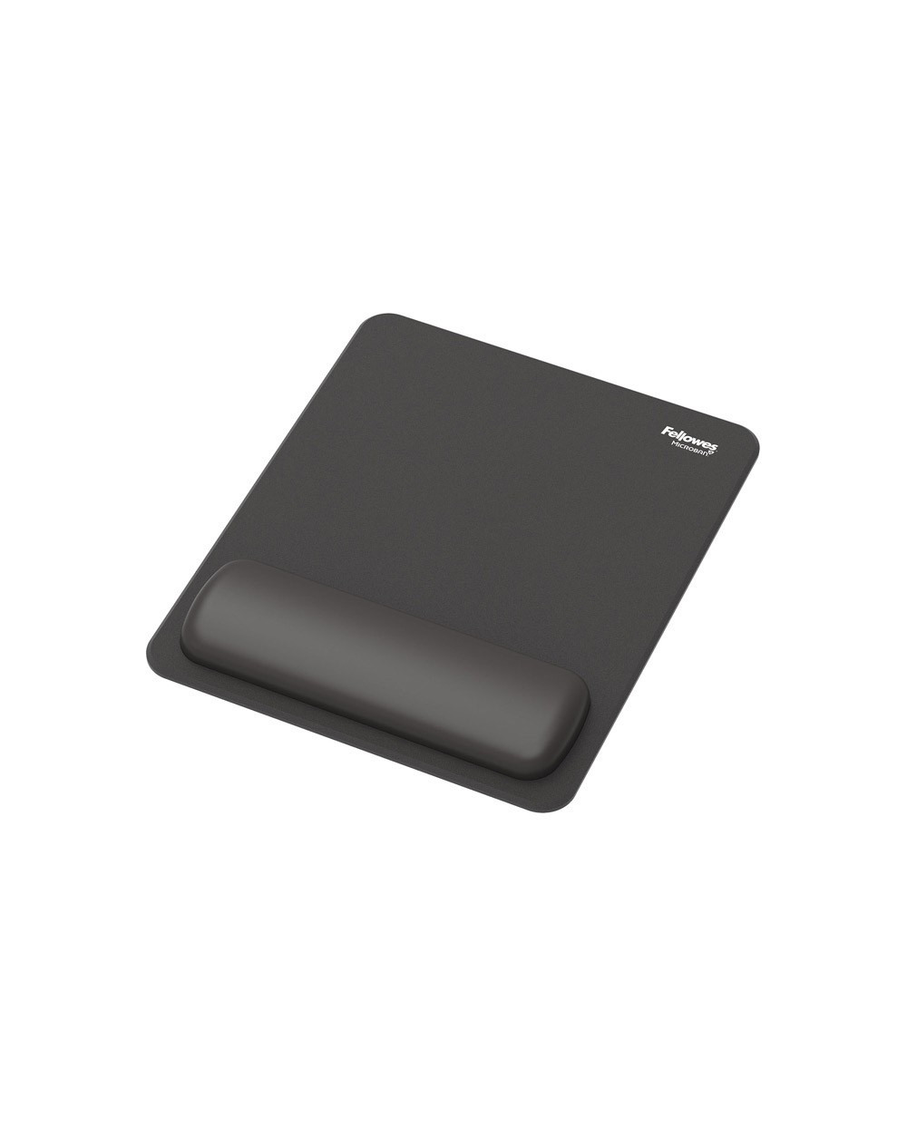 Alfombrilla para raton fellowes con reposamunecas breyta negro 250x210x25 mm