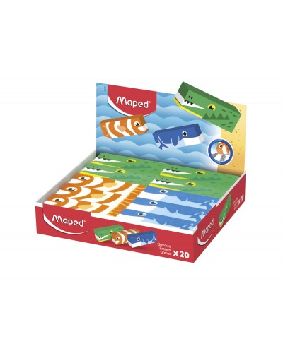 Gomas de borrar maped animales