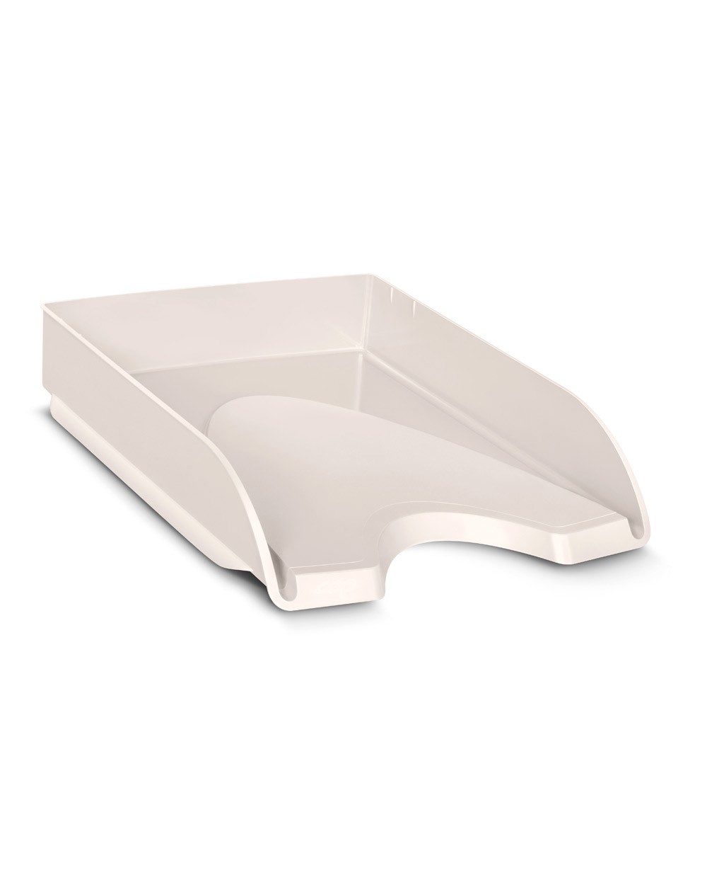 Bandeja sobremesa cep terra nova plastico color arena 348x257x66 mm