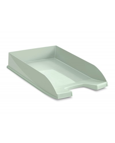 Bandeja sobremesa cep first plastico color verde salvia 350x255x65 mm