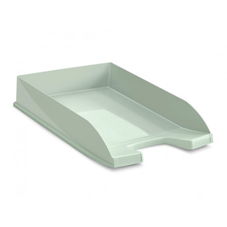 Bandeja sobremesa cep first plastico color verde salvia 350x255x65 mm