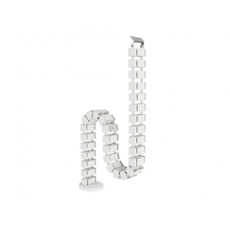 Organizador de cables fellowes extensible para escritorio longitud 13 m color blanco