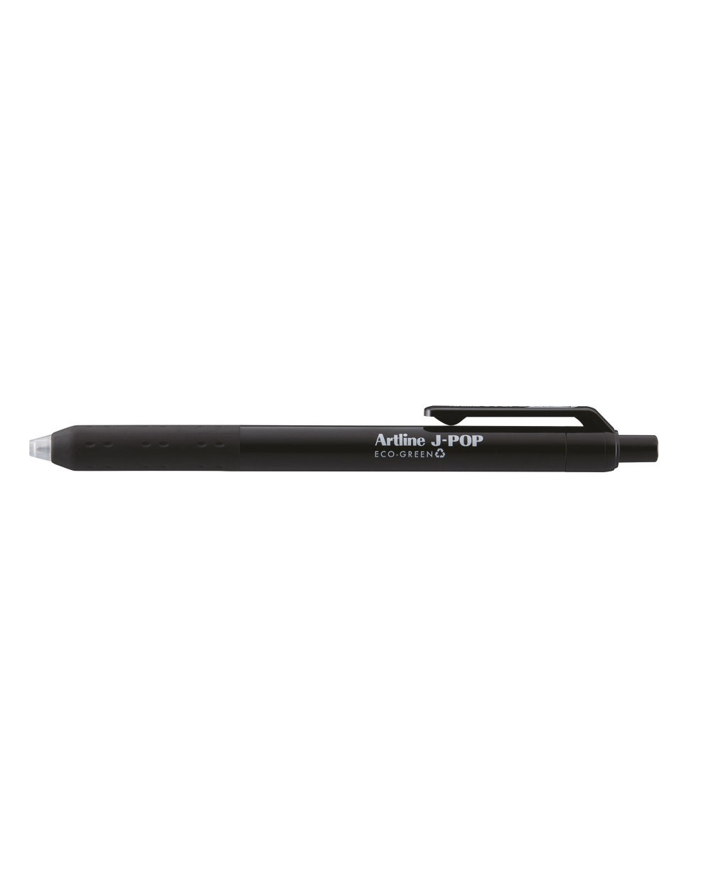 Boligrafo artline j pop eco green retractil tinta gel 07 mm negro