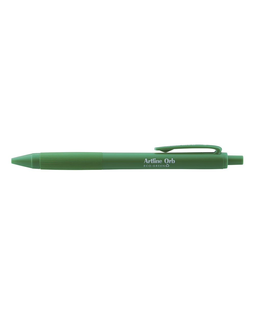 Boligrafo artline orb eco green retractil 1 mm verde