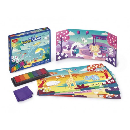Juego educativo maped creativ my first finger stamp