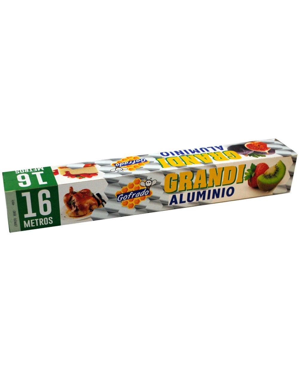 Papel aluminio grandi rollo 30 cm x 16 m