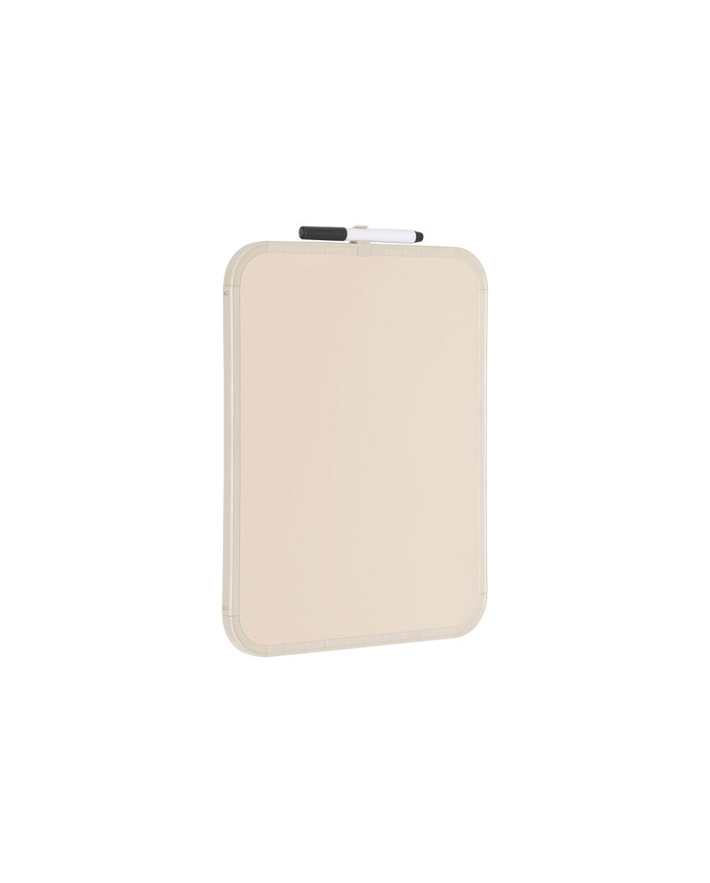 Pizarra blanca bi office easy magnetica con rotulador color beige 279x355 mm