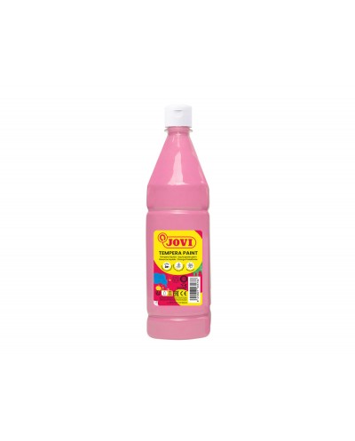 Tempera liquida jovi rosa botella de 1000 ml