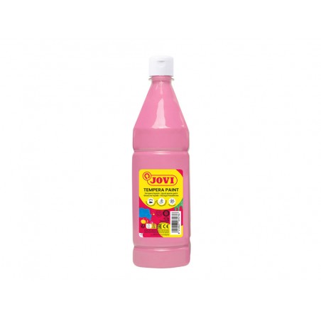 Tempera liquida jovi rosa botella de 1000 ml