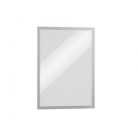 Marco porta anuncios durable duraframe magnetico din a3 color plata