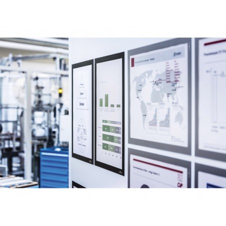 Marco porta anuncios durable duraframe magnetico din a3 color negro