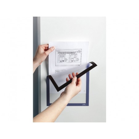 Marco porta anuncios durable duraframe magnetico din a4 color negro