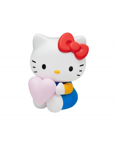 Lampara sobremesa hello kitty con corazon 16 cm