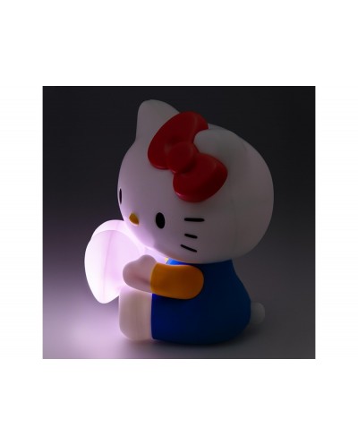 Lampara sobremesa hello kitty con corazon 16 cm