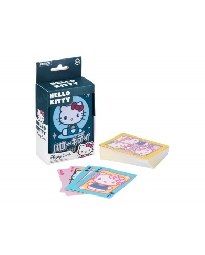 Baraja de cartas hello kitty poker