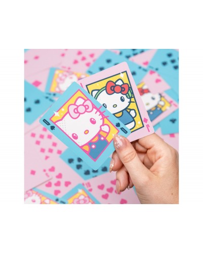 Baraja de cartas hello kitty poker