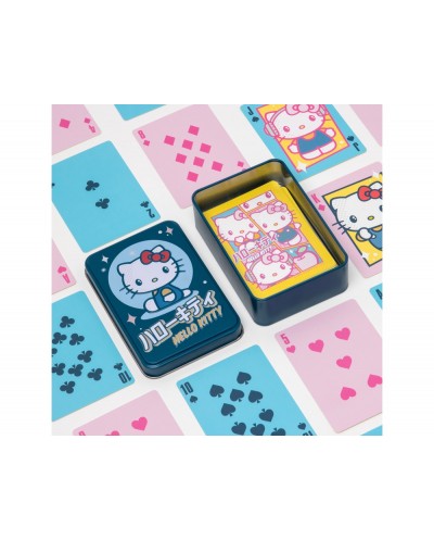 Baraja de cartas hello kitty poker